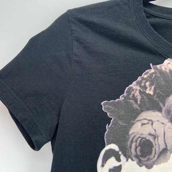 Jun Takahashi Undercover Ian Curtis Flower Graphic T-Shirt Size S Punk Japan Alt - Picture 3 of 5